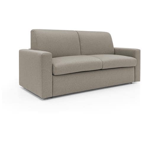 Kansas Divano Letto Matrimoniale Alto 20 Cm. Impermeabile T13 Tortora - Foto 1