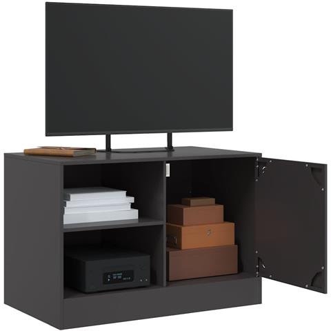 Mobile TV Nero 67x39x44 cm in Acciaio - Foto 10