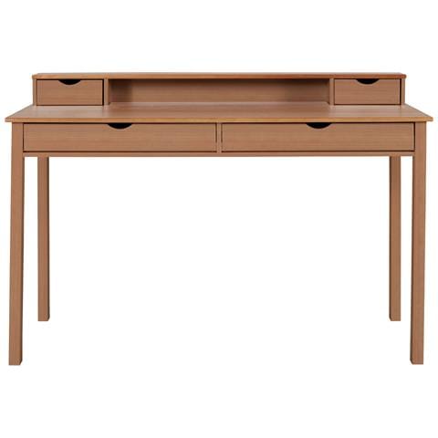 Gava Scrivania Con Credenza In Pino Naturale - Foto 1