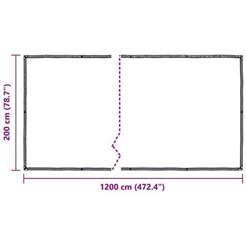 Telone Trasparente con Occhielli 2x12 m in Polietilene - Foto 10