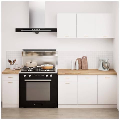 Piano Di Lavoro Cucina 40x63,5x4 Cm Legno Massello Rovere - Foto 3