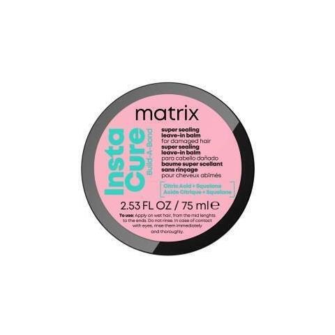 Instacure Build-a-bond Super Sealing Crema Riparatrice Senza Risciacquo, Per Capelli Danneggiati, Con Acido Citrico E Squalano 75ml - Foto 1