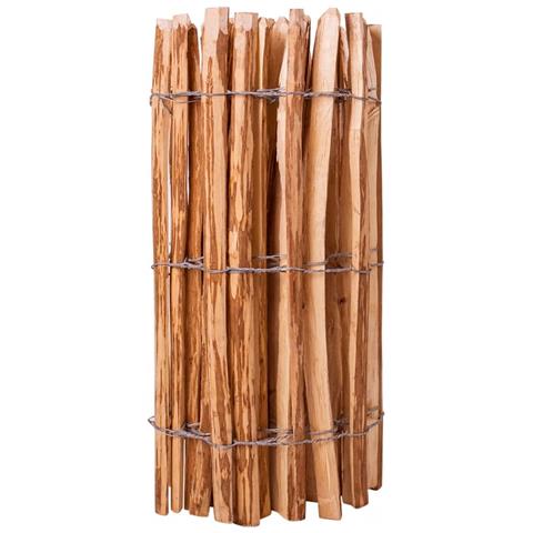 Lusso Casadino -  Staccionata In Legno Di Nocciolo 90x500 Cm - Foto 1