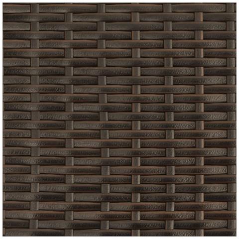 Lettino Prendisole con Cuscini Marrone in Polyrattan - Foto 9