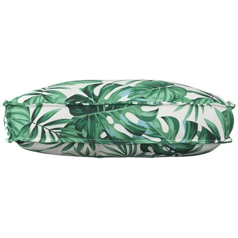 Cuscino per schienale pallet Motivo a foglia 70 x 40 x 12 cm - Foto 2