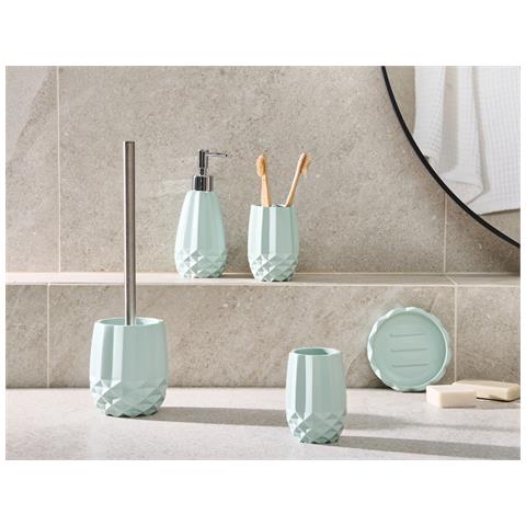 Set Da 5 Accessori Per Il Bagno Samiria Verde Menta - Foto 1