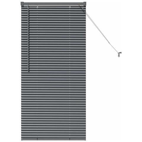 Tenda per Finestra con tende Grigio scuro Alluminio - Foto 1