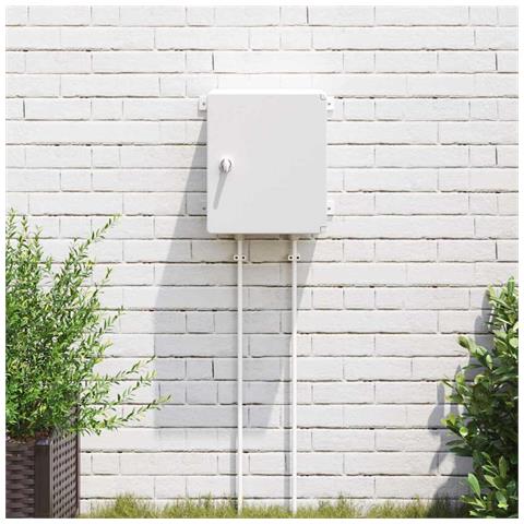 Armadietto di Controllo Grigio 30 x 16.5 x 35 cm Plastica ABS - Foto 2