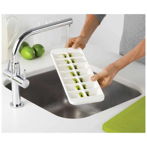 Vassoio Per Cubetti Di Ghiaccio Quicksnap Plus Verde Design Innovativo E Funzionale Facile Da Usare E Liberare I Cubetti Colore Verde Per Cucina Moderna - Foto 2