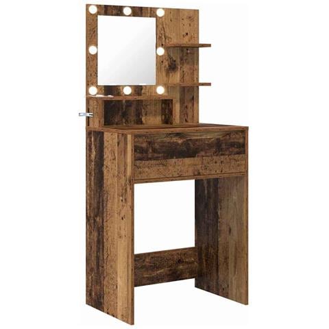 Tavoli da Trucco per Camera da Letto con cassetto Legno vecchio - Foto 1