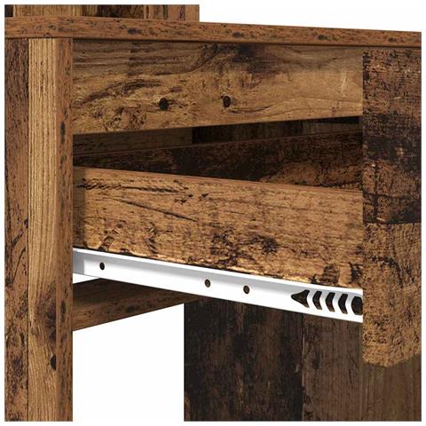 Tavoli da Trucco per Camera da Letto con cassetto Legno vecchio - Foto 9