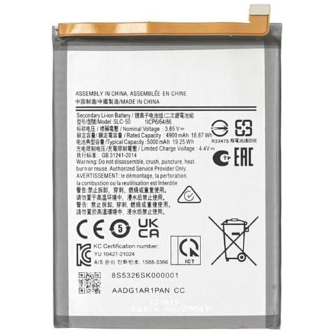 Oem Batteria Testata Ricambio Pari Originale Slc-50 Per Samsung Galaxy A03 Core Sm-a032 - Foto 1