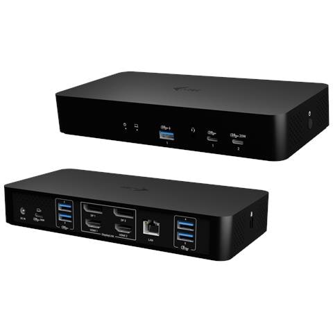 Universal Intelligent Dual Display Docking Station + Power Delivery 100W - Foto 1