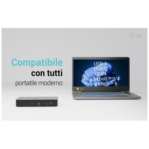 Universal Intelligent Dual Display Docking Station + Power Delivery 100W - Foto 8