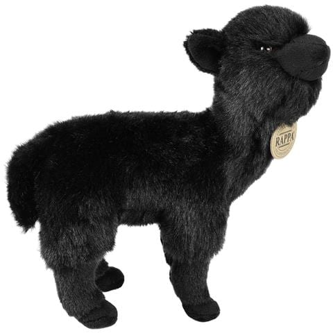 Peluche Lama 23cm Realista Ultra Morbido In Materiale Riciclato Ecologico, Nero - Foto 2