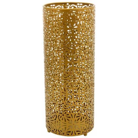 Portaombrelli Tondo In Metallo Dorato D20x50h - Foto 1