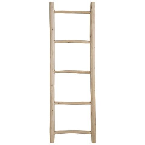 Scala Decorativa In Teak Naturale 50x150 Cm - Foto 1