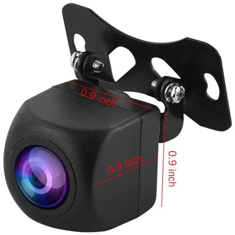 Telecamera Posteriore Per Auto Universale Con Visione Notturna Ahd Pixel 1280x720p 160 ° Grandangolare Ip68 Telecamera Posteriore /anteriore Impermeabile 12v Doppio Sistema Pal - Foto 1