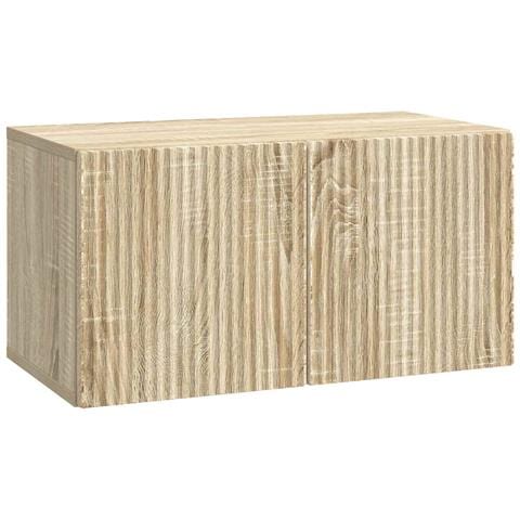 Mobile Porta TV da Muro Rovere Sonoma 59,5 x 31 x 30 cm - Foto 1