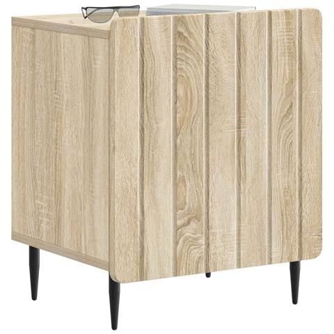 Armadio da Notte 2 pcs Rovere Sonoma 43 x 34,5 x 52 cm - Foto 2