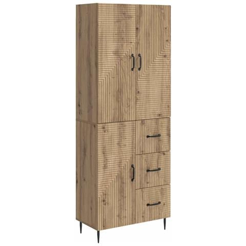 Set di armadi 2 pcs Rovere Artigianale 66 x 34,5 x 89,5 cm - Foto 1
