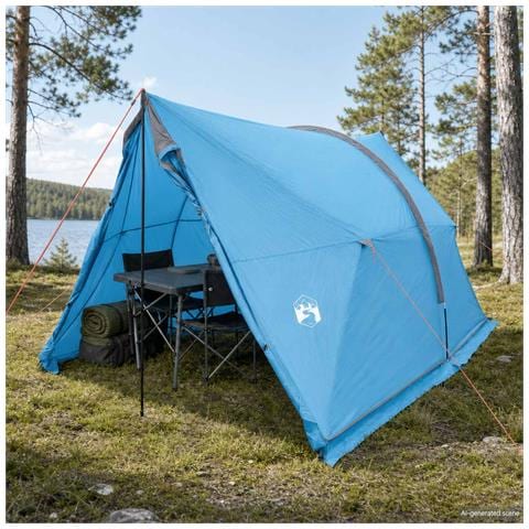 Tenda a baldacchino impermeabile Blu - Foto 2