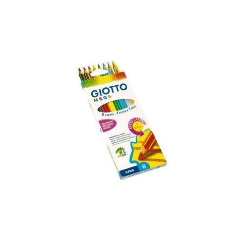 conf. 8 Pastelli Mega 6col. std. +1argen+1oro 225400 - Foto 1