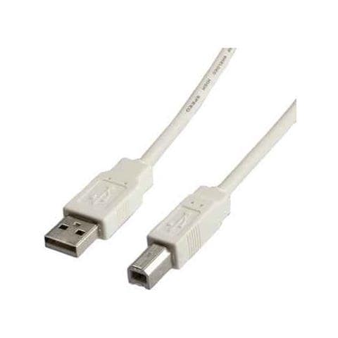 Cavo Usb 2.0 A / B M / M Mt. 3 Bianco . - Foto 1