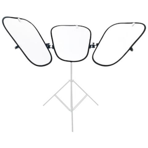 Triflector Mk II con pannelli bifacciali Argento / Bianco - Foto 1