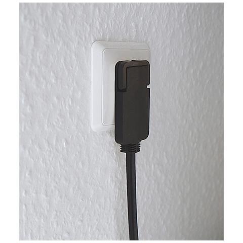 1153100100 Presa Multipla Comfort-Line Plus con Le linguette 4-posti, 230 V, Nero, 4-fach - Foto 4