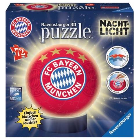 RAV 3D Puzzle-Ball Nachtlicht: FC B. M. | 121779 - Foto 1