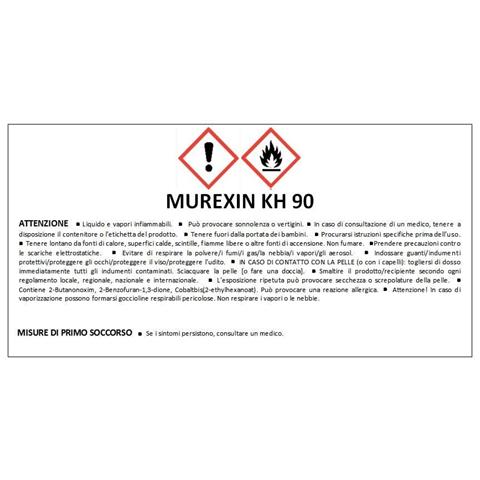 Kh 90 - Ral 3000 Smalto Lucido Professionale 0,75 L - Foto 2