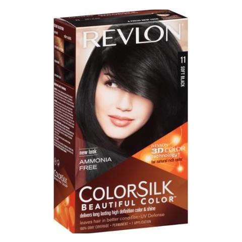 Tinta per capelli - Colorsilk Senza Ammoniaca 11 Soft Black - Foto 1