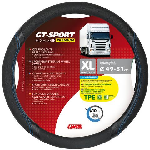 Coprivolante Tpe Gt-sport Xl 49-51cm Nero / Blu - Foto 1