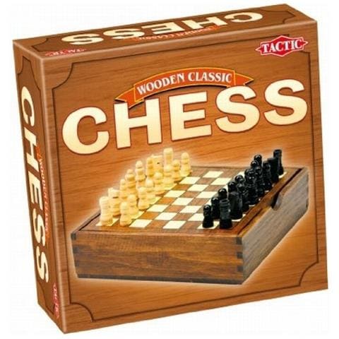 Chess - Wooden Classic Game - Travel Size - Foto 1