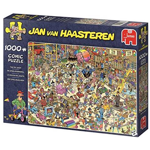 Jumbo - 19073 - Il Negozio Di Giocattoli - 1000 Pezzi Jan Van Haasteren - Foto 2