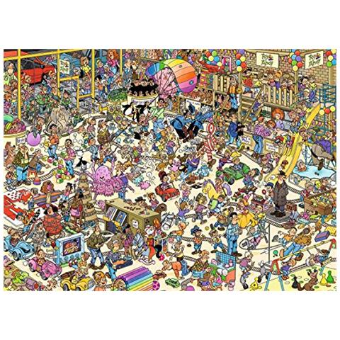 Jumbo - 19073 - Il Negozio Di Giocattoli - 1000 Pezzi Jan Van Haasteren - Foto 3