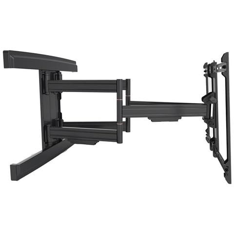 Supporto Tv Da Parete 80cm Girevole Estendibile 37-80"", Strongline-640-b - Foto 3