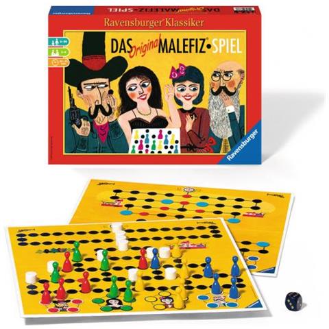 Das Original Malefiz - Spiel - Kinder & Erwachsene - Junge / mdchen - Rennen-brettspiel - Box (267378)  - Foto 3