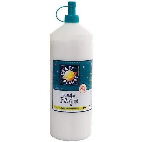 1 L 167 X 167 Millimetri Pva Scuola Colla Trasparente - Foto 1