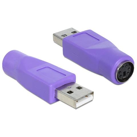 65461 USB-A PS / 2 Viola cavo di interfaccia e adattatore - Foto 1