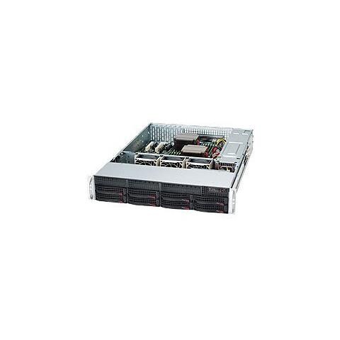 SuperChassis 825TQC-600LPB, Portabagagli, Server, EATX, 2U, HDD, Rete, Potenza, Mancanza di corrente, System, 5 - 35 °C - Foto 2