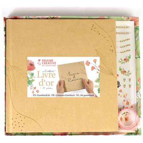 Scatola Di Cartoleria Libro Degli Ospiti Di Nozze - Foto 1