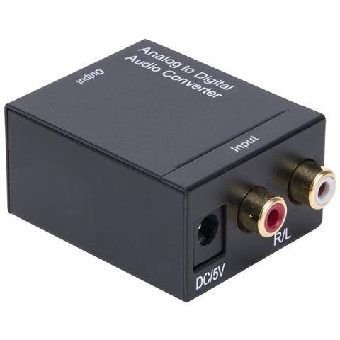 Moni Convertitore Audio Da Analogico R/l A Digitale/toslink - Foto 1