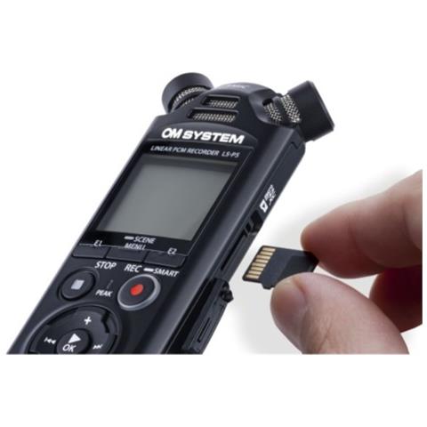 Registratore LS-P5 Ricaricabile Microfono Stereo MP3 Colore Nero - Foto 4