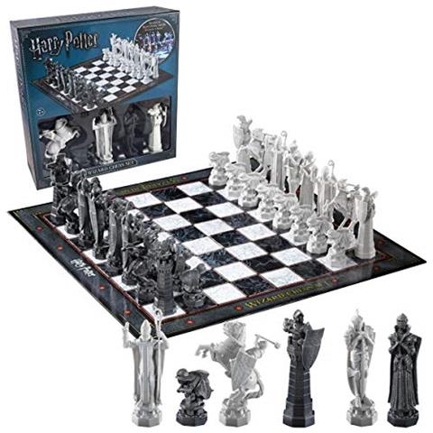 Set Di Scacchi Del Mago Di Harry Potter - 32 Pezzi Da Gioco Dettagliati - Set Di Film Di Harry Potter Con Licenza Ufficiale Oggetti Di Scena Giocattoli Regali - Foto 1