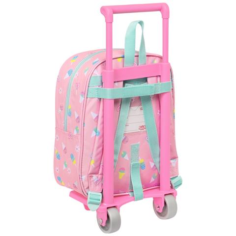 Trolley Per La Scuola Ice Cream Verde Rosa 22 X 27 X 10 Cm - Foto 2