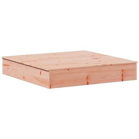 Sabbiera Con Copertura 111x111x19,5 Cm Legno Massello Douglas - Foto 2