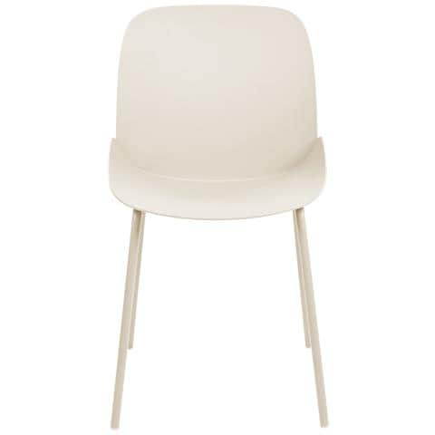 Set Di 2 Sedie Da Pranzo Beige Milaca - Foto 2