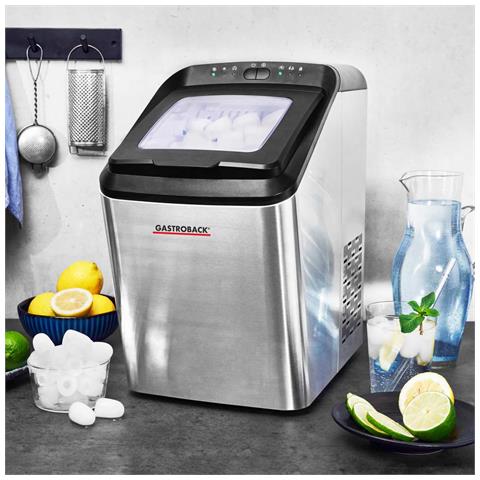 Bartender Pro Macchina per ghiaccio portatile 145 W Nero, Acciaio inox - Foto 2